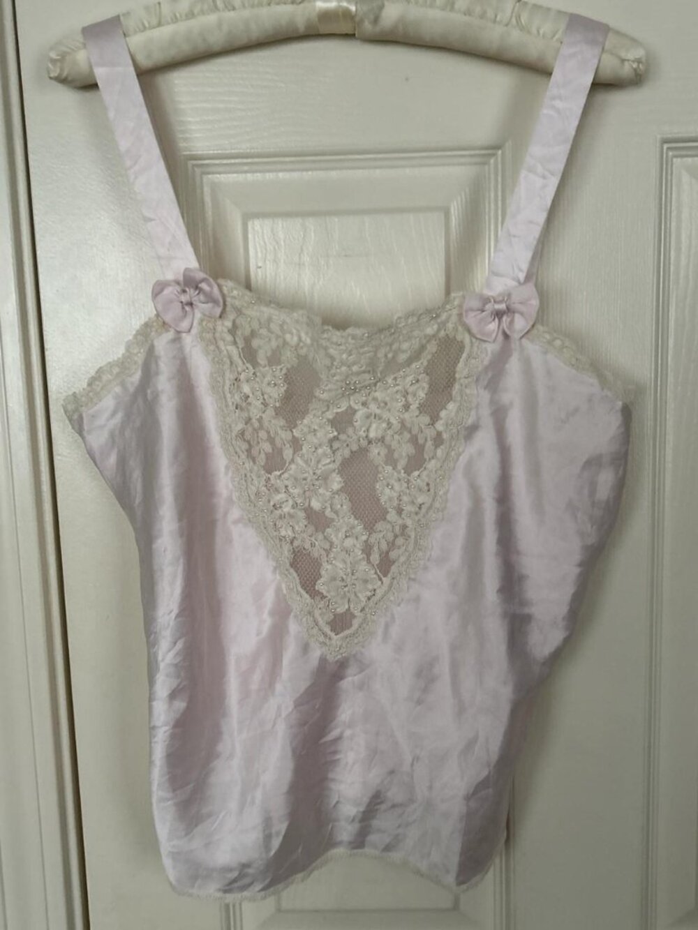 VTG 90s Satin and Lace Cami